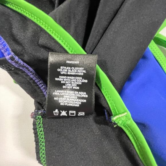 Catalina One Piece Swim Suit, Size XL, Color Block with Low Backp - Picture 7 of 7